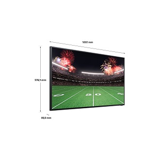 75" The Terrace 4K Outdoor Smart TV (2024) Black