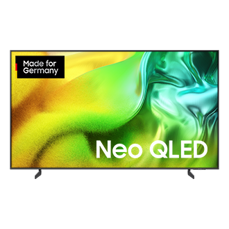 75" Neo QLED QN1EH 4K Samsung Vision AI Smart TV (2026) Front Titanium Gray 