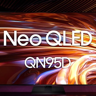 A Samsung Neo QLED QN95D TV.