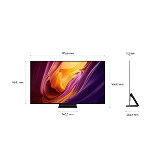 {Inch}" OLED S95H 4K Samsung Vision AI Smart TV (2026) R-Perspective2 Graphite 