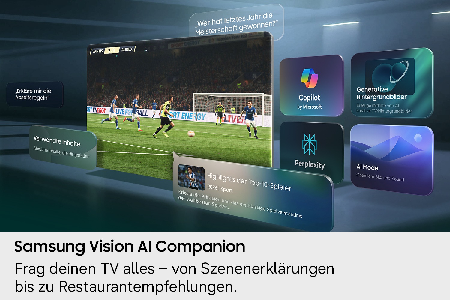 83" OLED S93H 4K Samsung Vision AI Smart TV (2026) Graphite