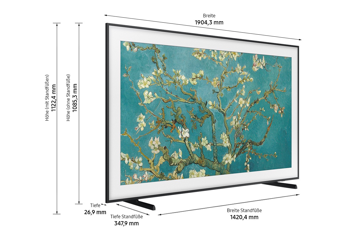 GQ85LS03BGUXZG Dimensionen