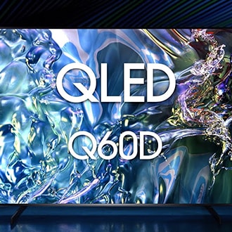 A Samsung QLED Q60D TV.