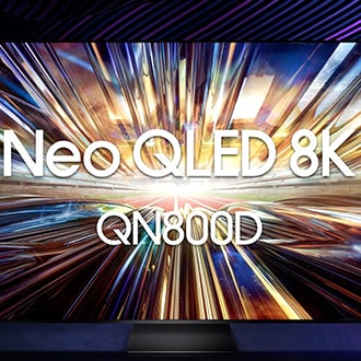 A Samsung Neo QLED 8K QN800D TV.