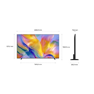 100" Mini LED M90H 4K Samsung Vision AI Smart TV (2026) Titanium Black