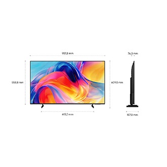 43" Mini LED M71H 4K Samsung Vision AI Smart TV (2026) Titanium Black