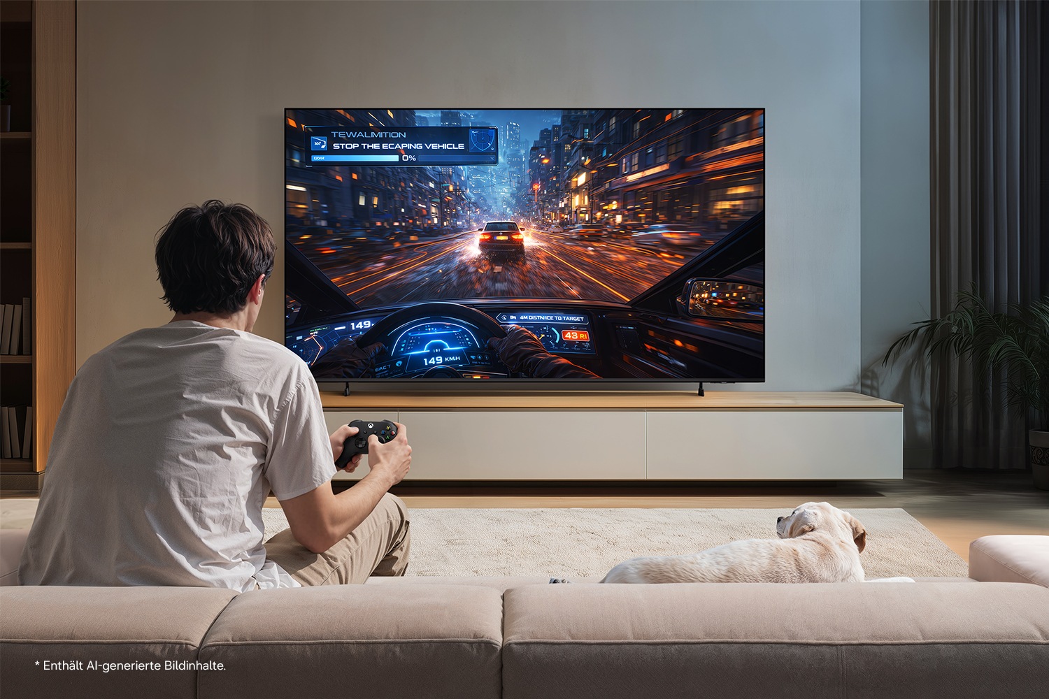 55" Mini LED M84H 4K Samsung Vision AI Smart TV (2026) Titanium Black