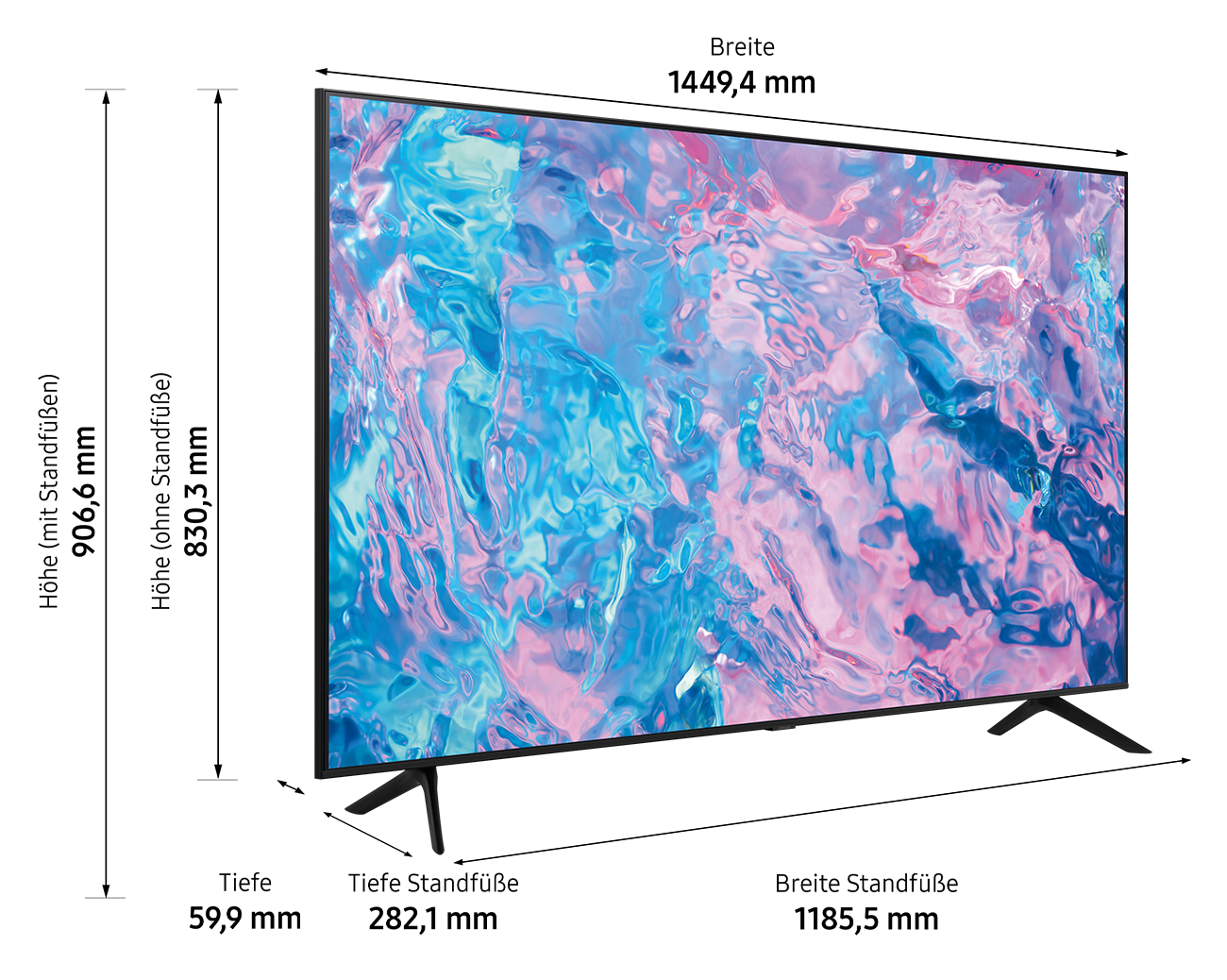 GU65CU7179U dimensions