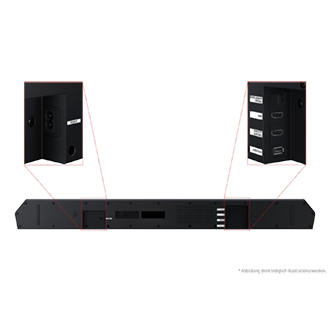 Q-Serie Soundbar HW-Q610GF 3.1.2-Kanal Subwoofer (2025) Black