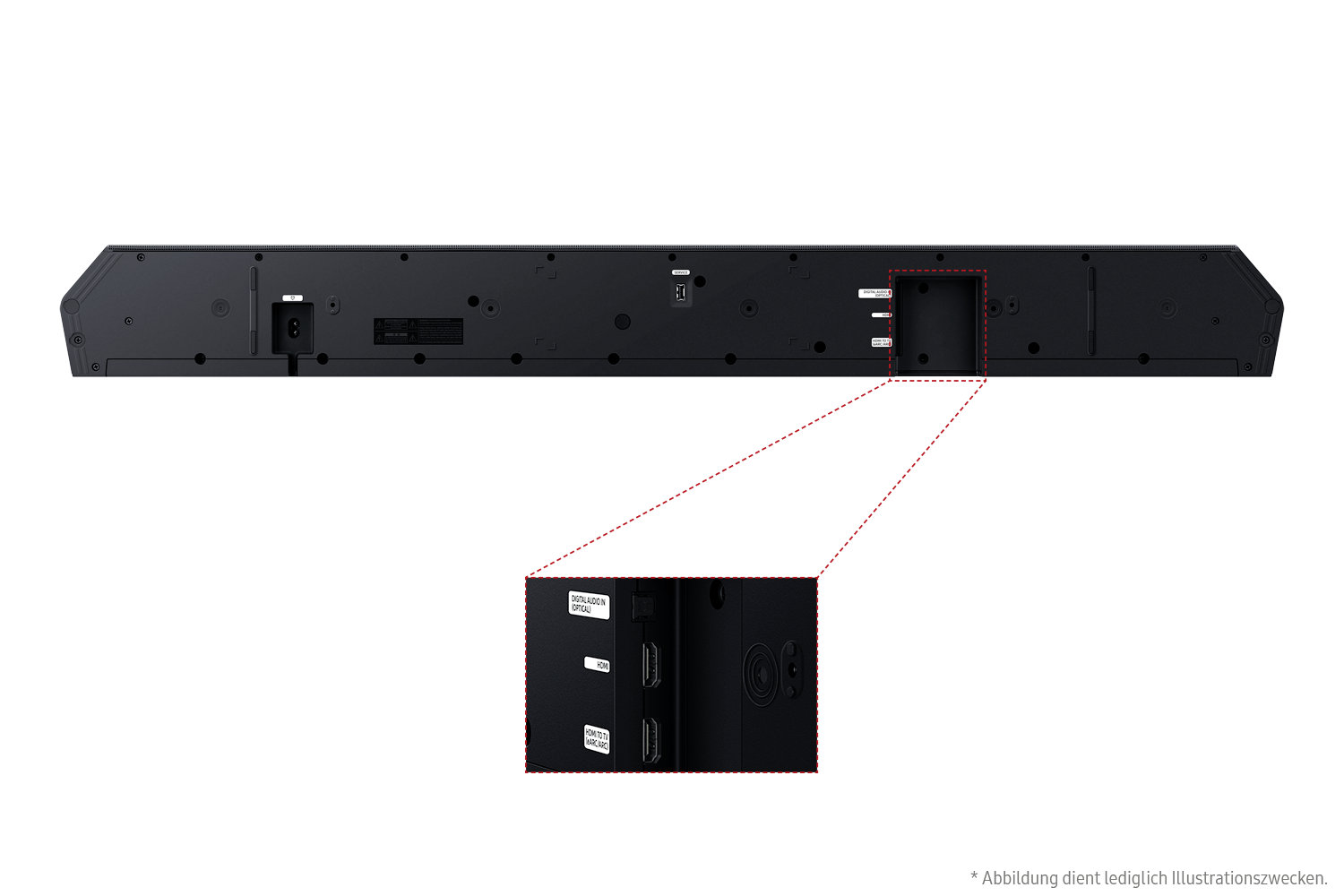 Q-Serie Soundbar HW-Q810GF 5.1.2-Kanal Subwoofer (2025) Black