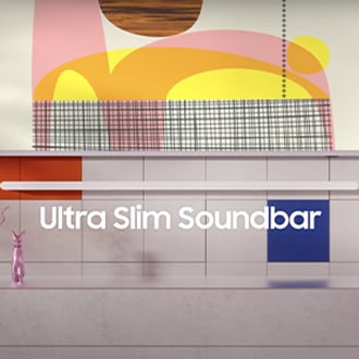 Dein TV verdient eine Ultra Slim Soundbar  | Samsung