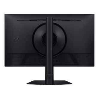 Rückseite des 27-Zoll-Monitors Samsung Odyssey G60F.