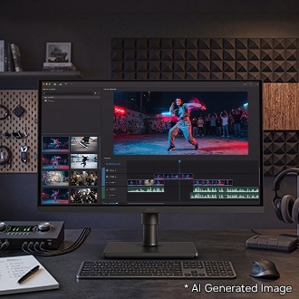 27" ViewFinity S8 (S80HF) 5K Monitor Schwarz