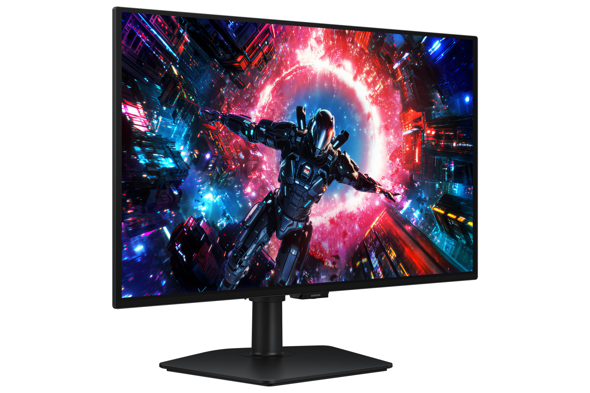 27" Odyssey OLED G7 (G70SH) 4K 165Hz Gaming Monitor L-perspective Black 