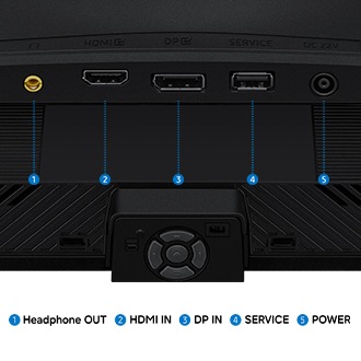 27" Odyssey OLED G7 (G70SH) 4K 165Hz Gaming Monitor Schwarz