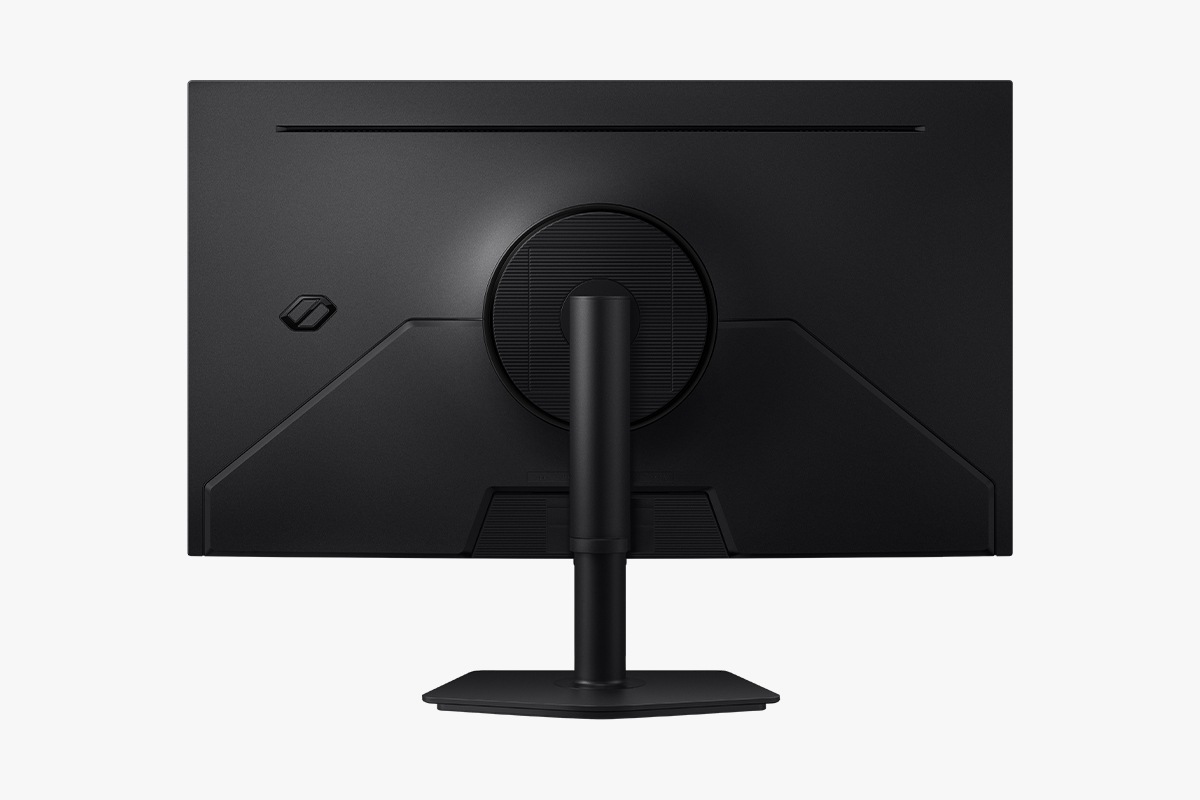 Rückseite des Samsung Odyssey OLED G73SH.