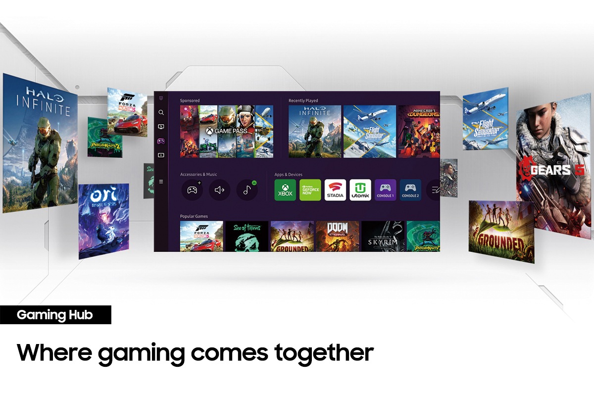 Samsung Odyssey OLED G8 ermöglicht sofortigen Zugriff auf Top-Streaming-Dienste über Gaming Hub