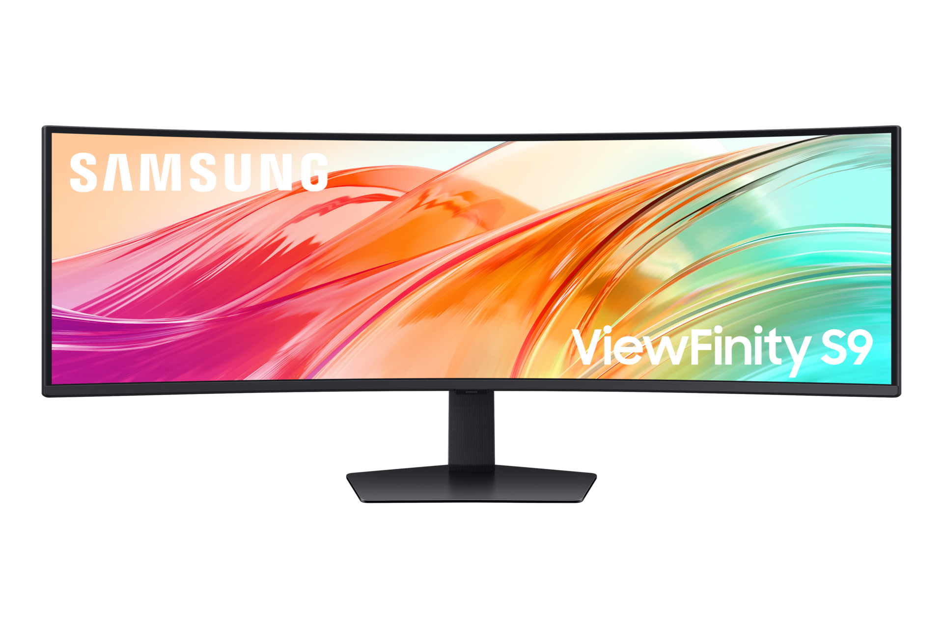 49" ViewFinity S9 S95UF DQHD Monitor Front2 Black 
