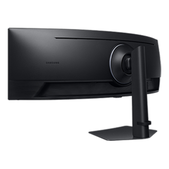 49" ViewFinity S9 S95UF DQHD Monitor Back-Dynamic-Right Black 