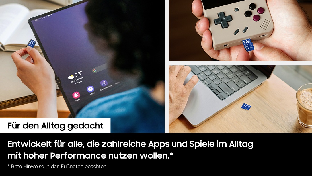 T7 microSDXC™ UHS-I Speicherkarte - 1 TB Blau