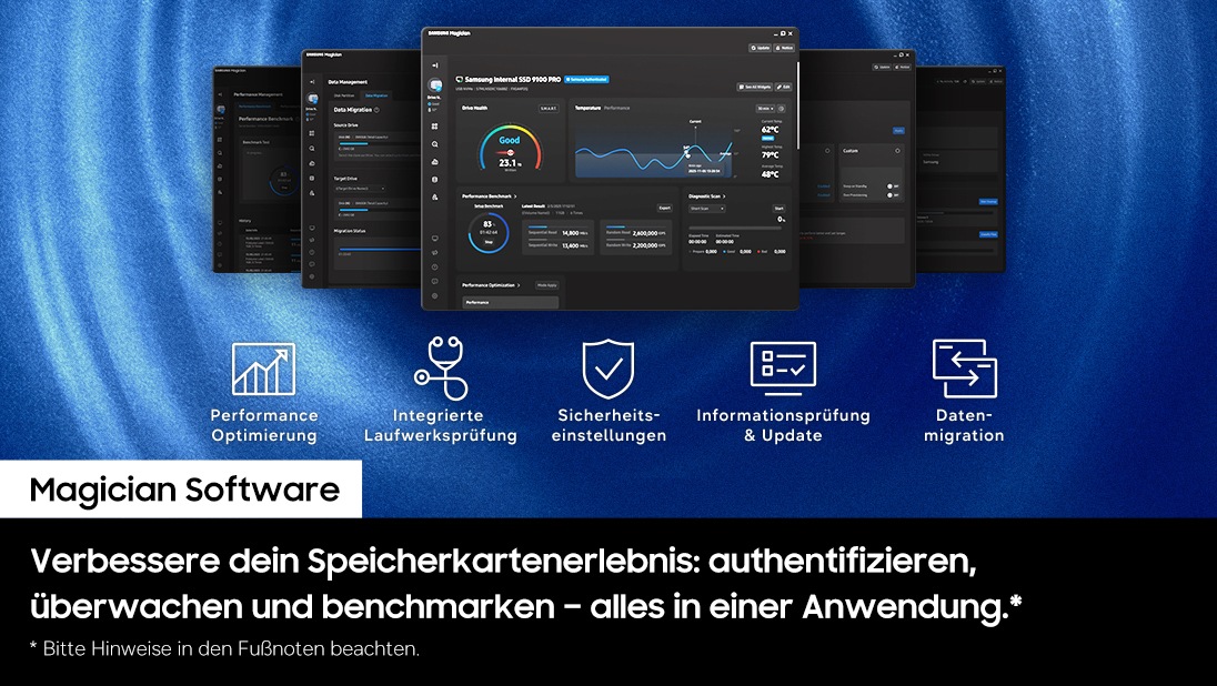 T7 microSDXC™ UHS-I Speicherkarte - 1 TB Blau
