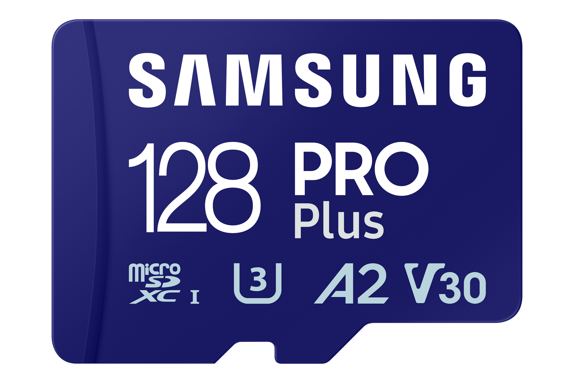 Samsung PRO Plus microSD-Speicherkarte (2023) inkl. SD Adapter - 128 GB Blau