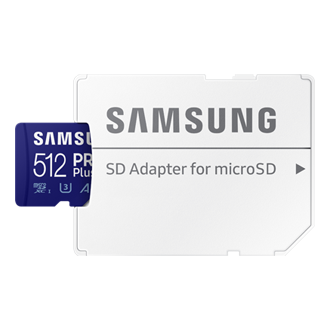 Magasin  Carte microSD PRO Plus (adaptateur SD) MB-MD512KA/EU