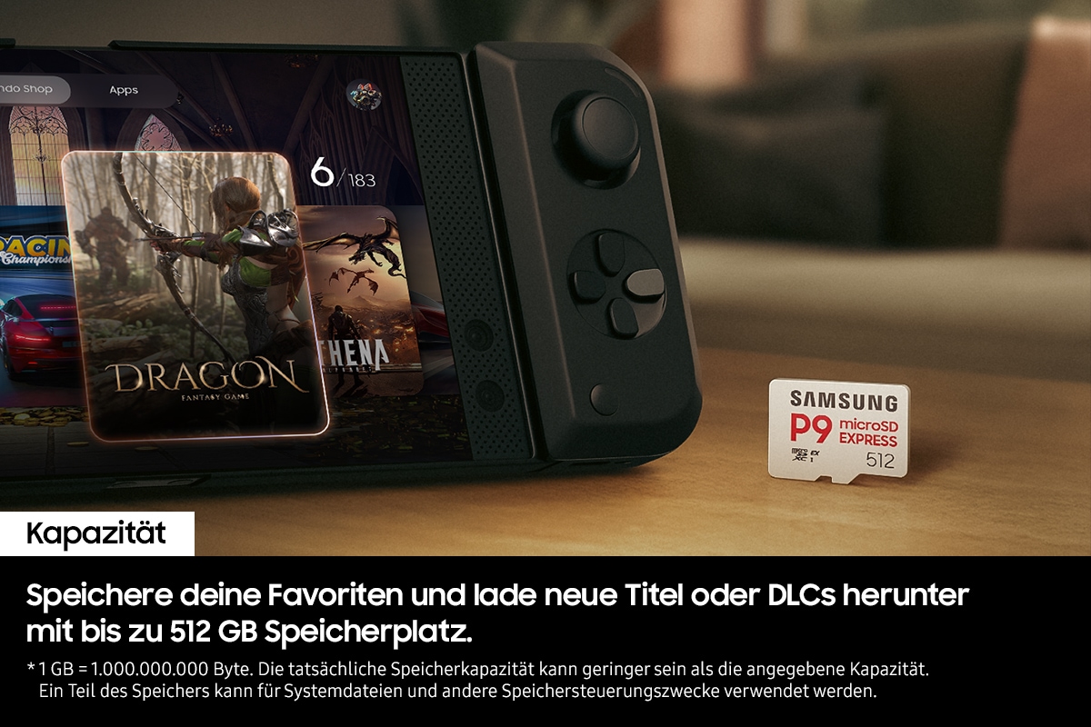 P9 Express microSDXC™ Express UHS-I Speicherkarte - 256 GB Weiß