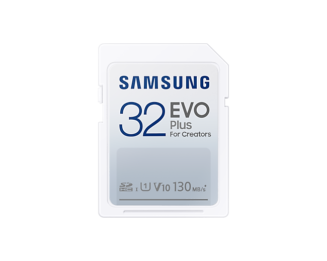 MB-SC32K/EU Samsung EVO Plus 32GB SDHC UHS-I U1 130MB/s Full HD Speicherkarte 