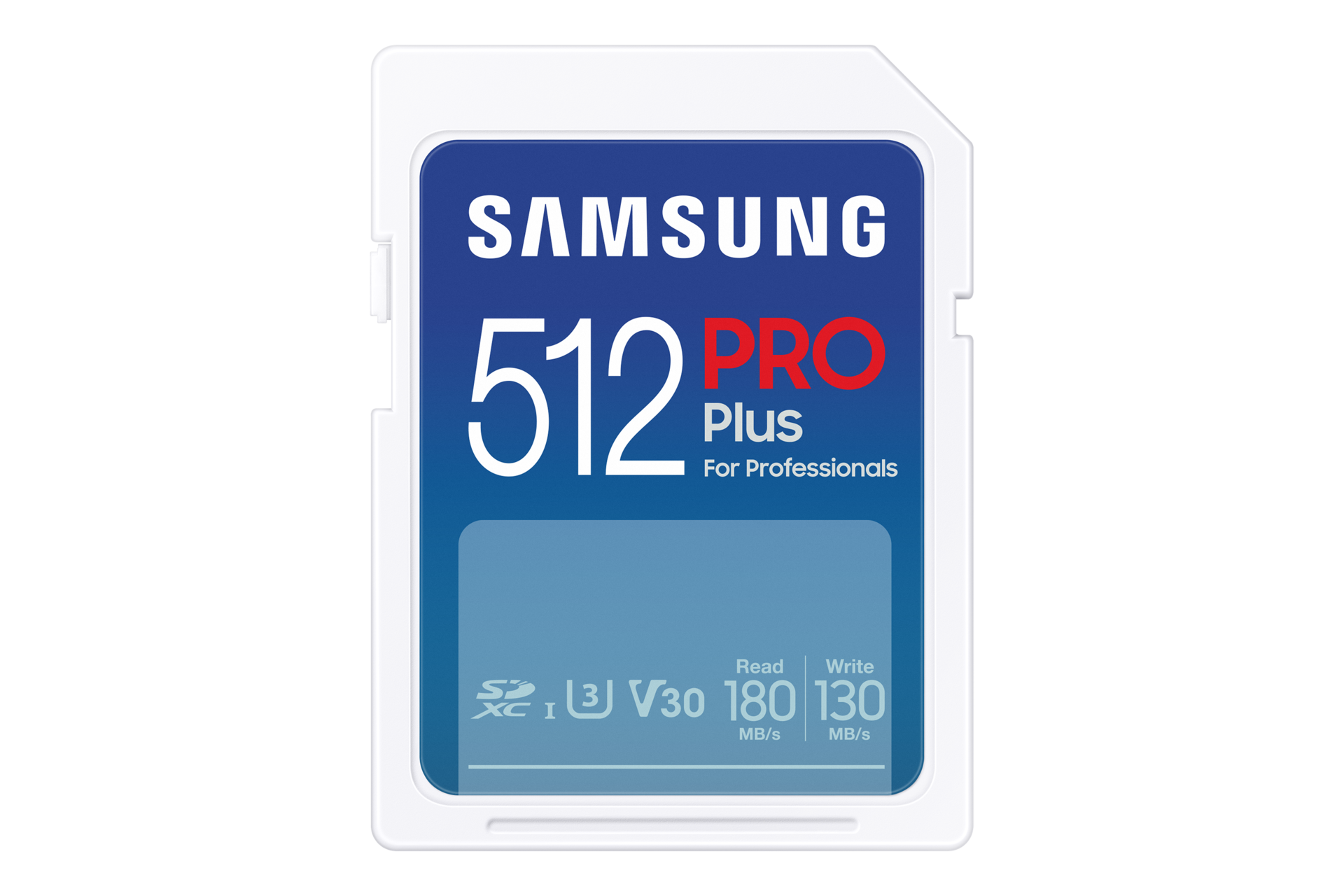 Samsung PRO Plus SD-Speicherkarte (2023) - 512 GB Weiß