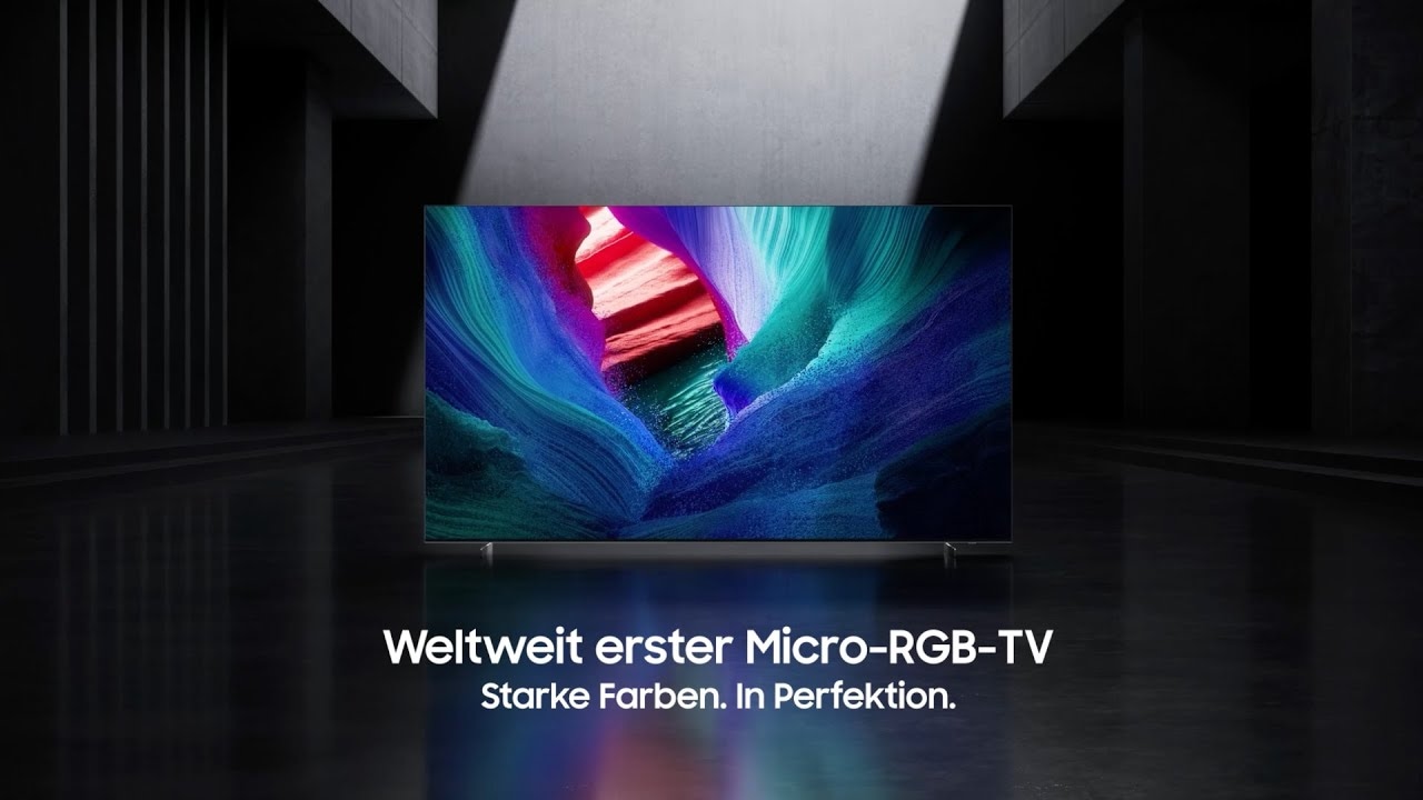Der weltweit erste Micro-RGB-TV: Das beste Bild, das du je gesehen hast
