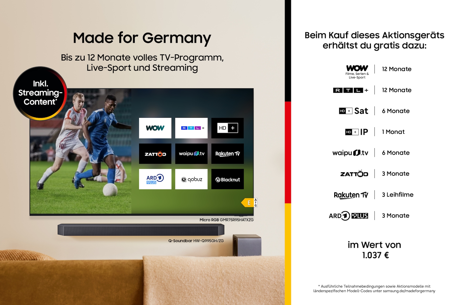 115" Micro RGB MR95F Vision AI Smart TV (2025) Silver