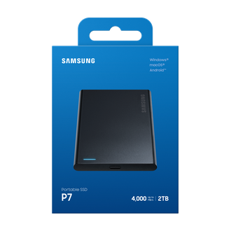 P7 Portable SSD PKG-Front Black 