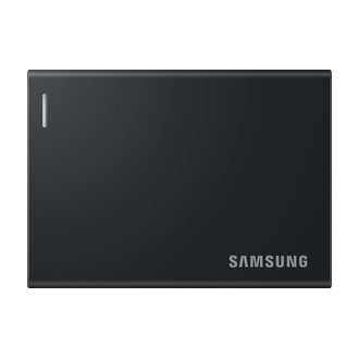 P7 Portable SSD Front Black 