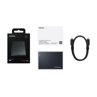 P9 Portable SSD PKG-Group-Shot Jet Black 