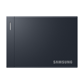 P9 Portable SSD Front Jet Black 