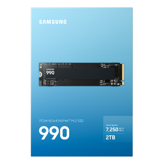 NVMe™ SSD 990 PKG-Front Black 