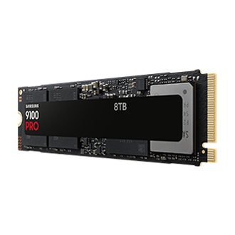 9100 PRO PCIe® 5.0 NVMe™ M.2 SSD  - 8 TB R-Perspective Black 