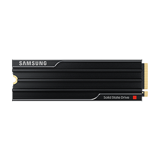 NVMe™ SSD 9100 PRO with Heatsink Front Black 