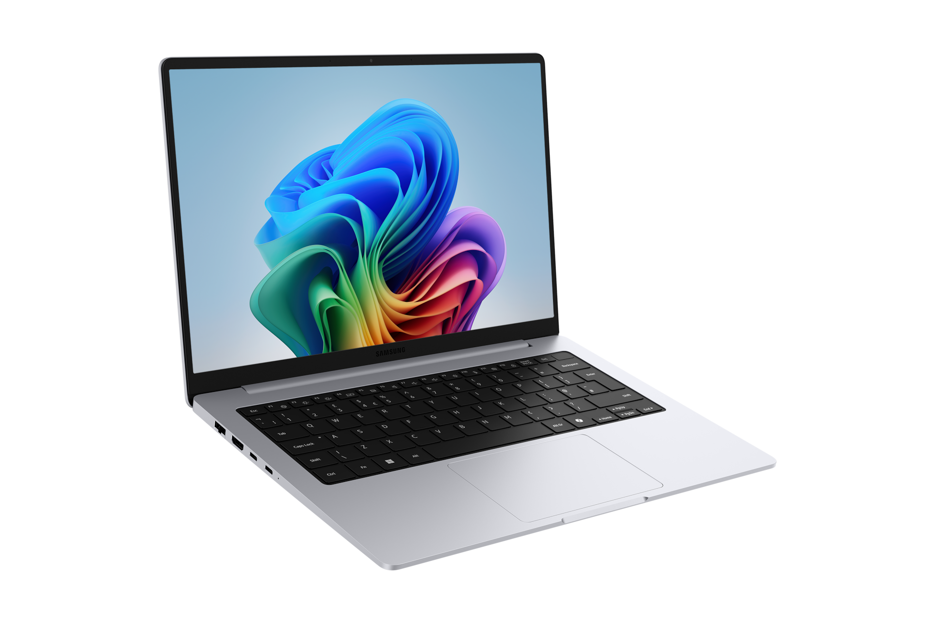 Galaxy Book6 (14", Ultra 5, 16 GB), Copilot+ PC Top-L-Perspective Silver 