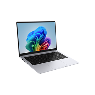 Galaxy Book6 (14", Ultra 5, 16 GB), Copilot+ PC Top-L-Perspective Silver 