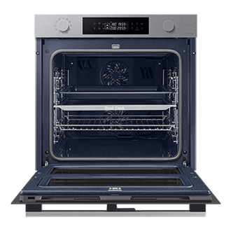 Regulärer Online-Verkauf Dual Cook Flex™ Einbaubackofen, 76 Serie 4 | Samsung Deutschland ℓ, A+*, Pyrolyse, Edelstahl