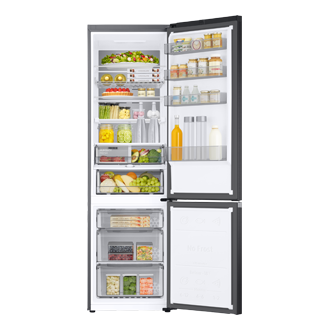 RB38C7AGWB1/EF Front-Open-with-food Black 