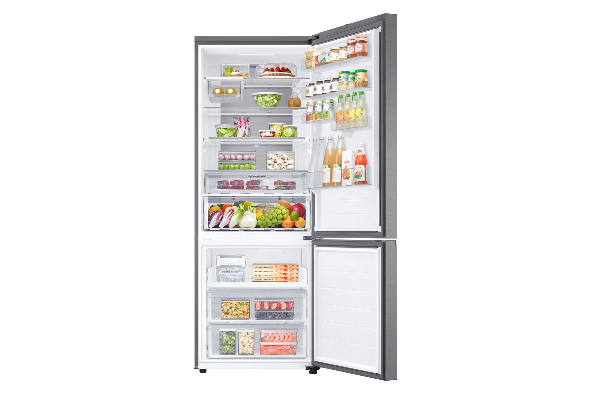 front-open-with-food Refined Inox