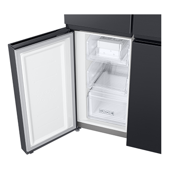 RF48A401EB4/EF Detail-Freezer-Door-L Black 