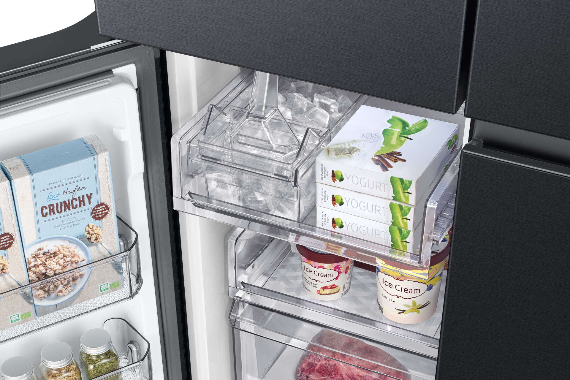 freezer-ice-bucket Black
