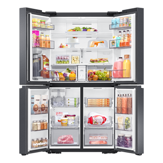 front-open-with-food Black