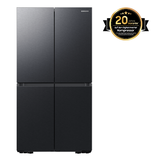 RF59C701EB1 French Door Kühlschrank Black in frontaler Ansicht