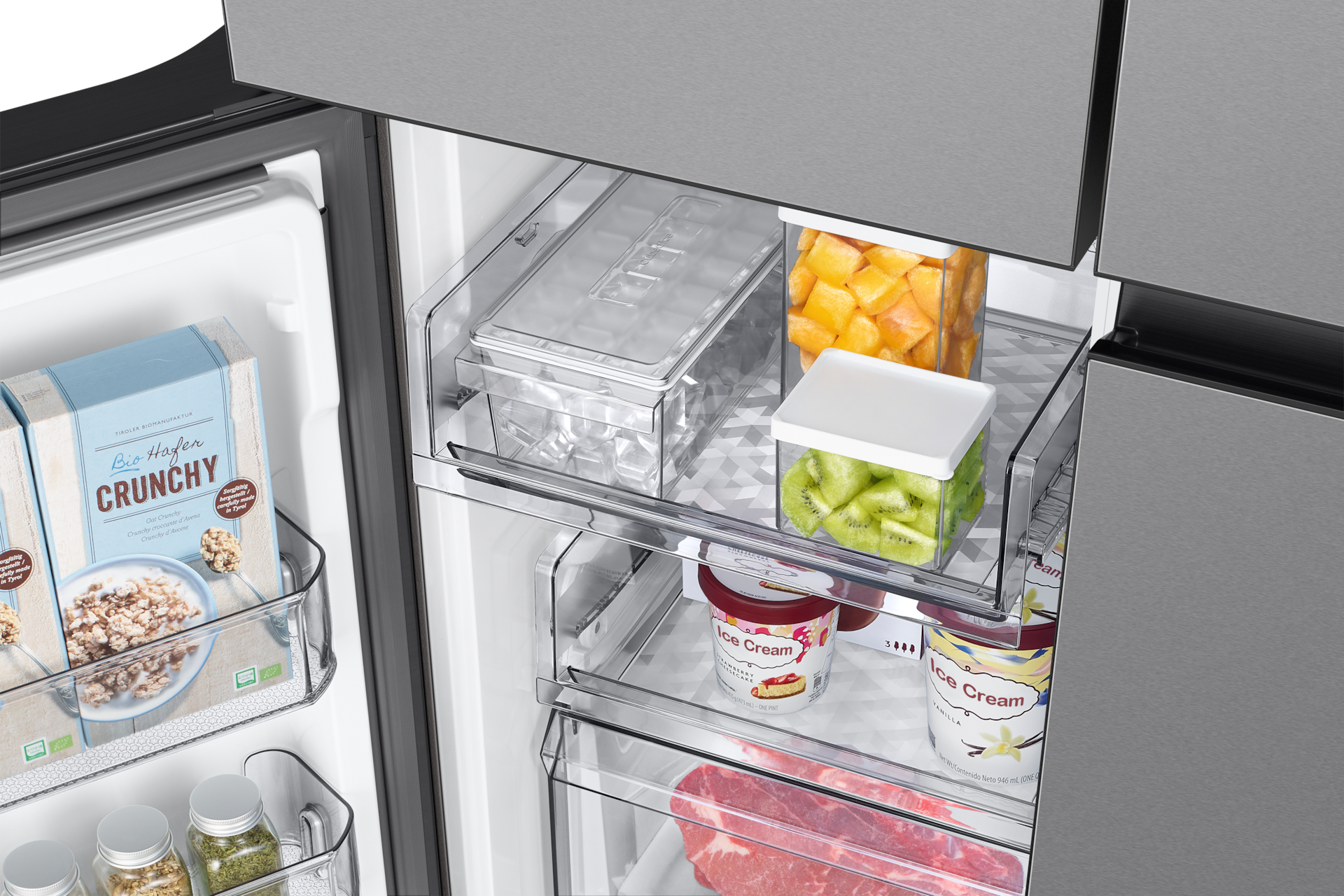 freezer-ice-bucket Stainless Steel