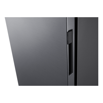 RZ80 Eintür-Gefriergerät, 186 cm, SpaceMax™ mit AI Energy Mode und automatischer Türöffnung, EEK: D Detail-Handle Silver 